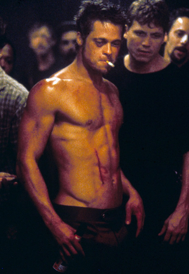 Brad Pitt Fight Club - Marie Claire - Marie Claire UK