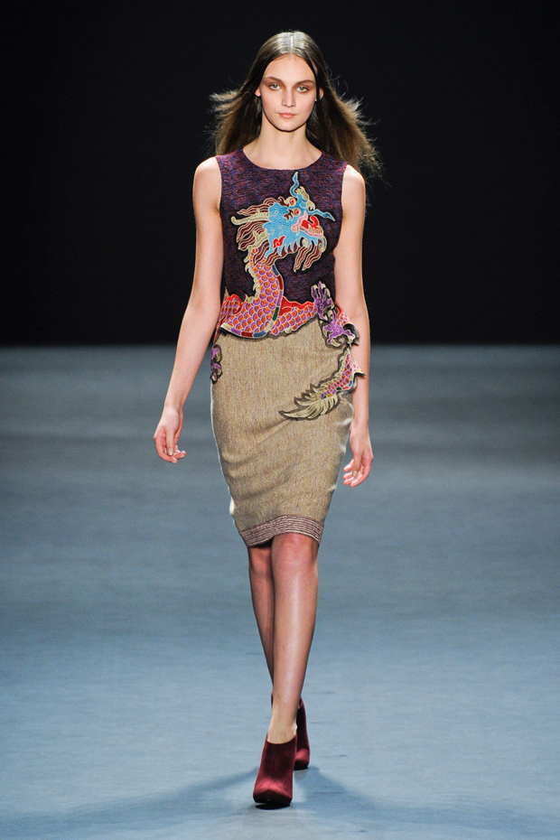 Vivienne Tam A/W'12, Vivienne Tam, Vivienne Tam collection, A/W 2012, A/W 12 fashion, A/W 12, New York Fashion Week, New York Fashion Week 2012, NYFW 2012, NYFW 12, NWFW 12 catwalk, catwalk, catwalk fashion, fashion, runway collections