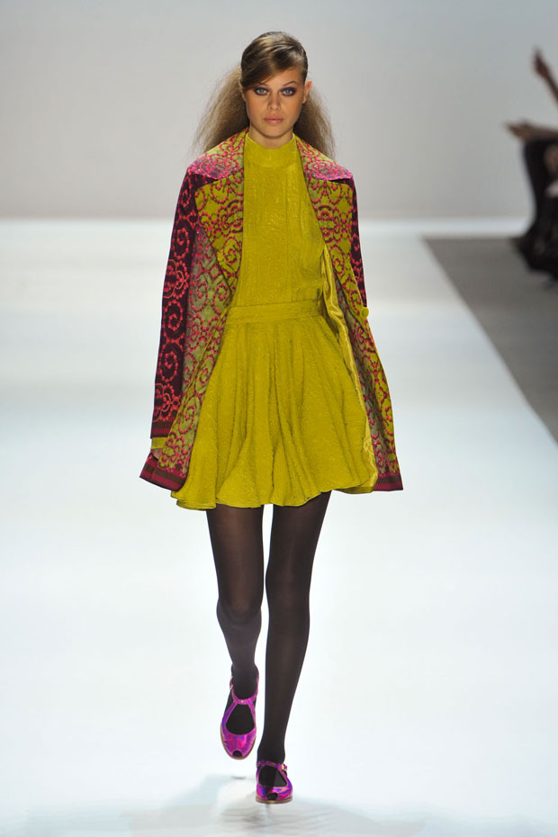 Nanette Lepore A/W 2012, nanette lepore, new york fashion week, marie claire, marie claire uk