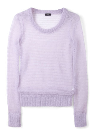 Joseph mohair knitted jumper, &pound;185 - pastels - spring/summer 2012 trends 