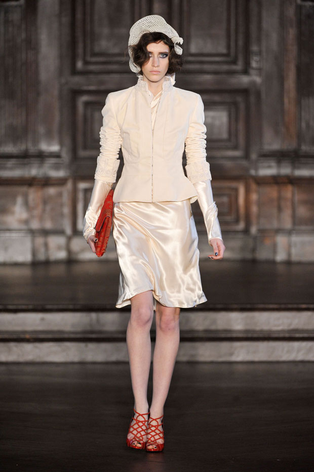 L'Wren Scott A/W 2012, L'Wren Scott, new york fashion week, marie claire, marie claire uk