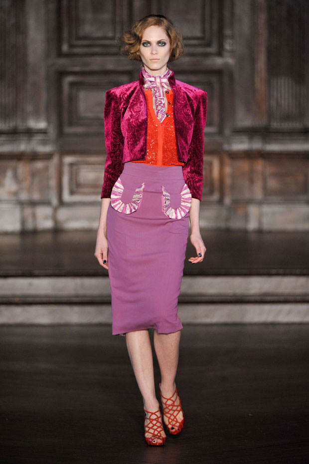 L'Wren Scott A/W 2012, L'Wren Scott, new york fashion week, marie claire, marie claire uk
