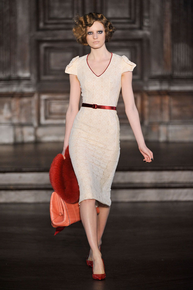 L'Wren Scott A/W 2012, L'Wren Scott, new york fashion week, marie claire, marie claire uk