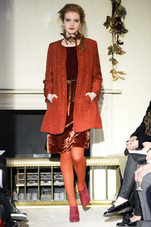 Caroline Charles Autumn Winter 2012 Catwalk Show