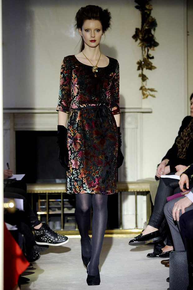 Caroline Charles Autumn Winter 2012 Catwalk Show