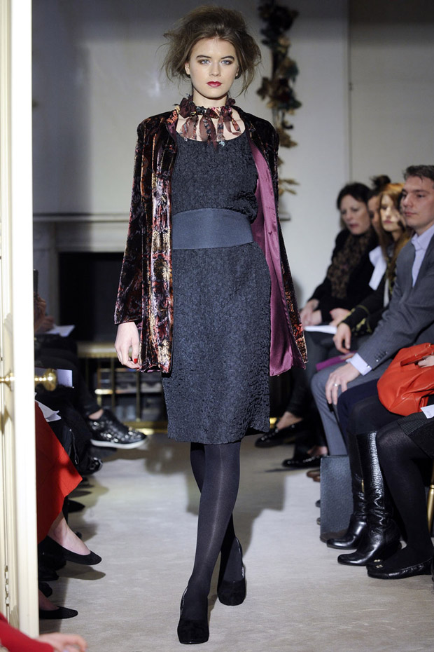 Caroline Charles Autumn Winter 2012 Catwalk Show