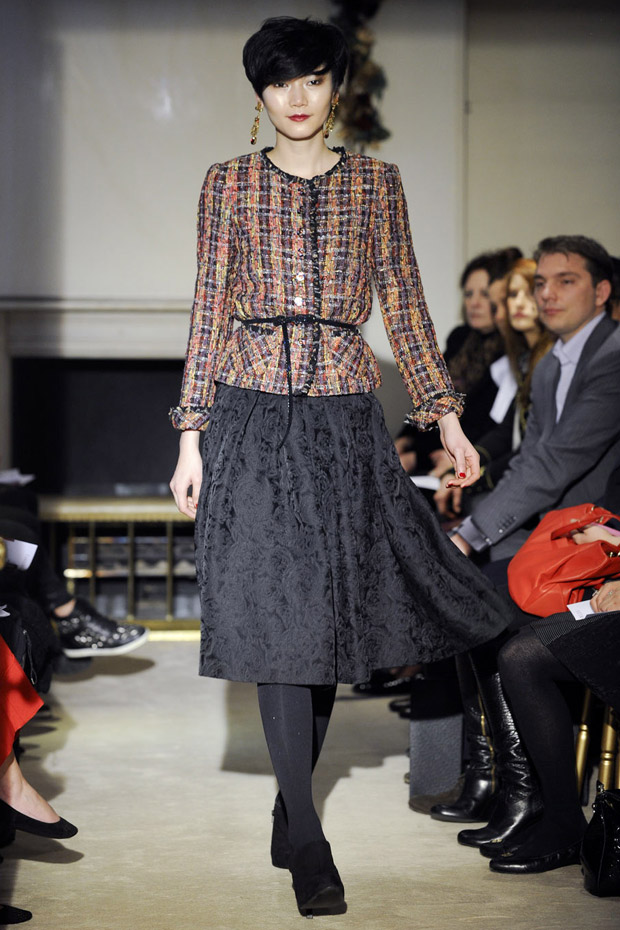 Caroline Charles Autumn Winter 2012 Catwalk Show