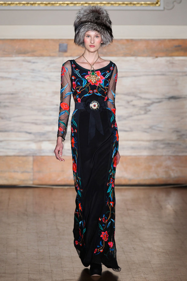 Temperley London Autumn Winter 2012 Catwalk Show Pictures