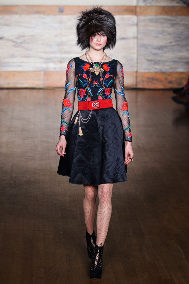 Temperley London Autumn Winter 2012 Catwalk Show Pictures