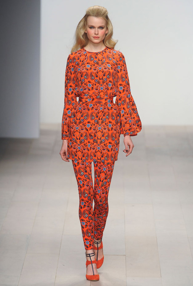 Issa London Catwalk Show Autumn Winter 2012 Pictures