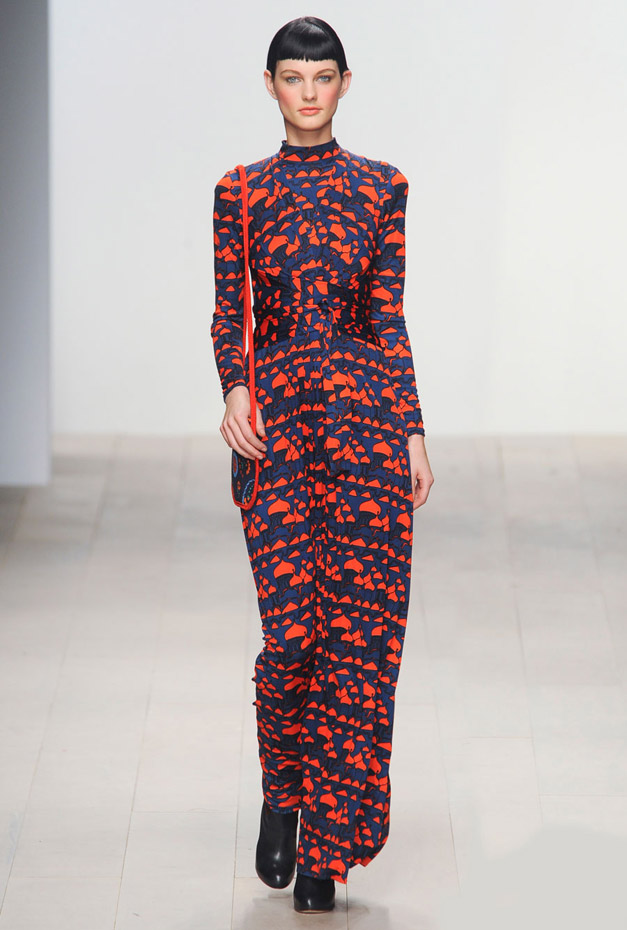 Issa London Catwalk Show Autumn Winter 2012 Pictures