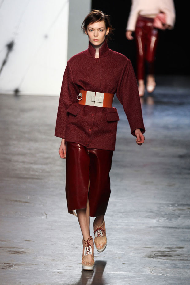 Acne A/W 2012, acne, london fashion week, marie claire, marie claire uk