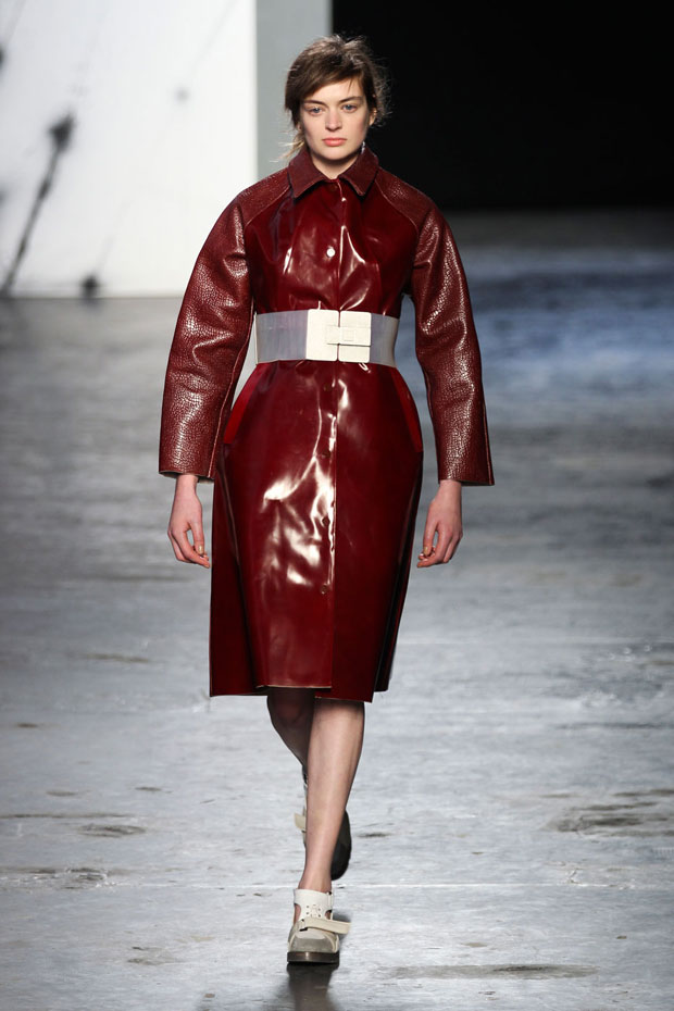 Acne A/W 2012, acne, london fashion week, marie claire, marie claire uk