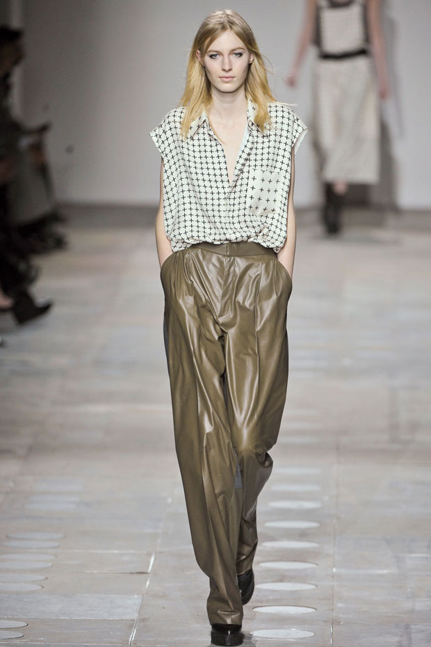 Topshop Unique A/W 2012, topshop unique, marie claire, marie claire uk, london fashion week
