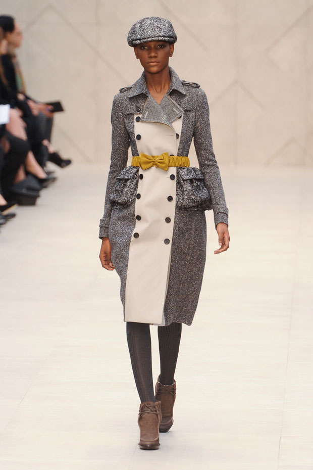 Burberry Prorsum A/W 2012, burberry prorsum, christopher bailey, london fashion week, marie claire, marie claire uk