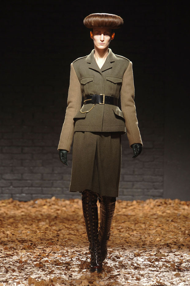 McQ A/W 2012, mcq, alexander mcqueen, sarah burton, london fashion week, marie claire, marie claire uk