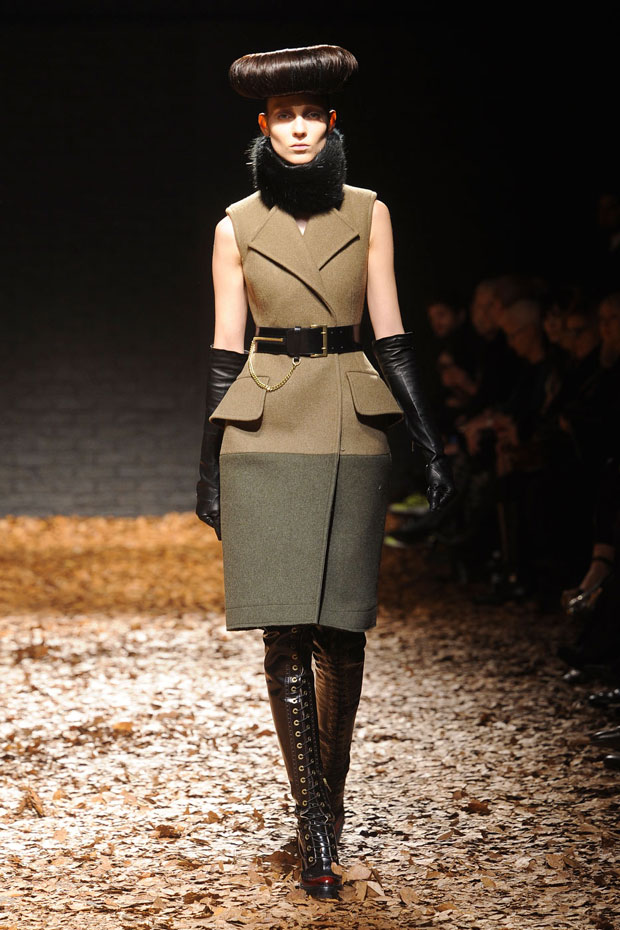 McQ A/W 2012, mcq, alexander mcqueen, sarah burton, london fashion week, marie claire, marie claire uk