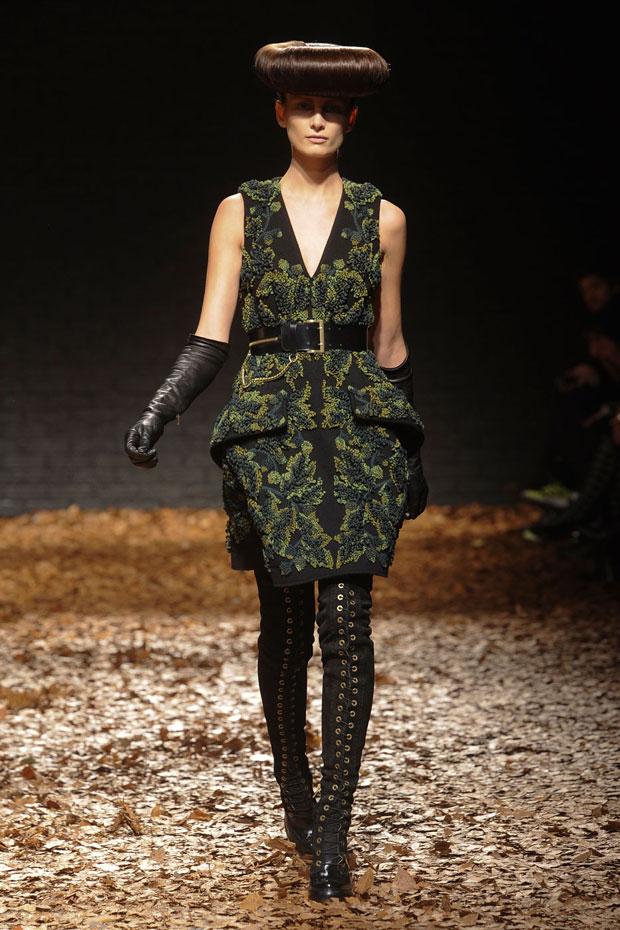 McQ A/W 2012, mcq, alexander mcqueen, sarah burton, london fashion week, marie claire, marie claire uk