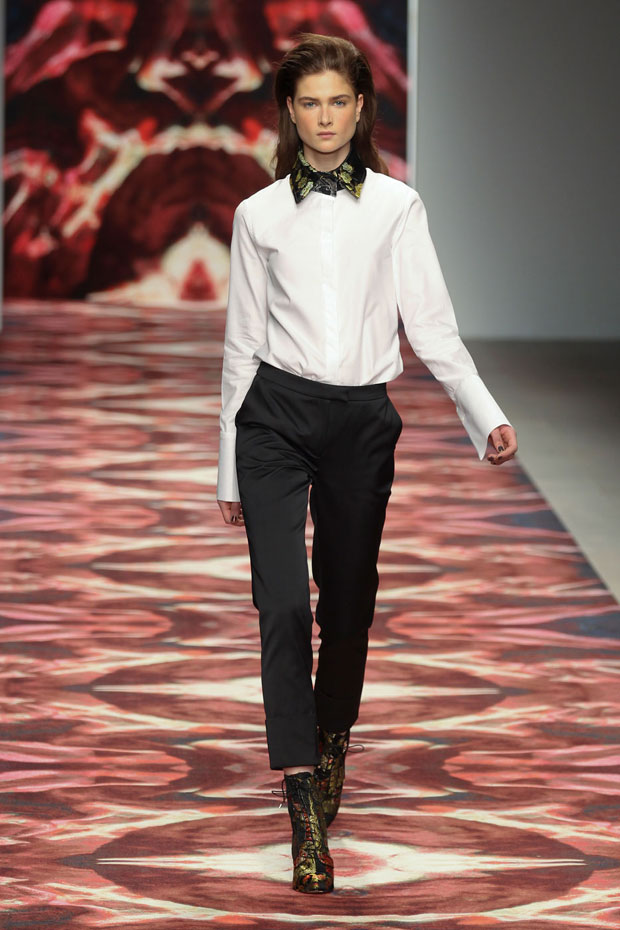 Osman A/W 2012, osman, london fashion week, marie claire, marie claire uk