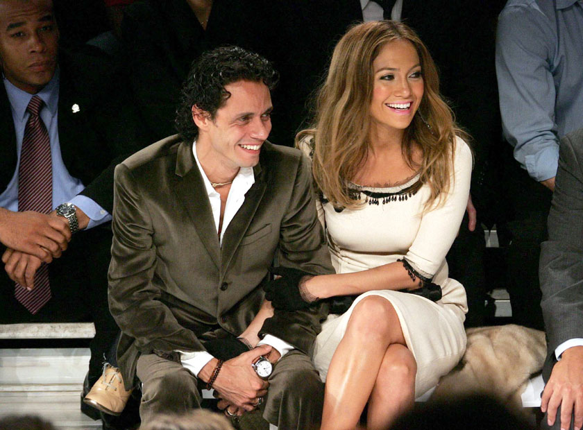 jennifer lopez, life in loves, romantic history, marc anthony, marie claire, marie claire uk