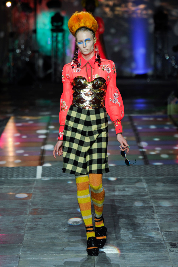Meadham Kirchoff A/W 2012, meadham kirchoff, london fashion week, marie claire, marie claire uk