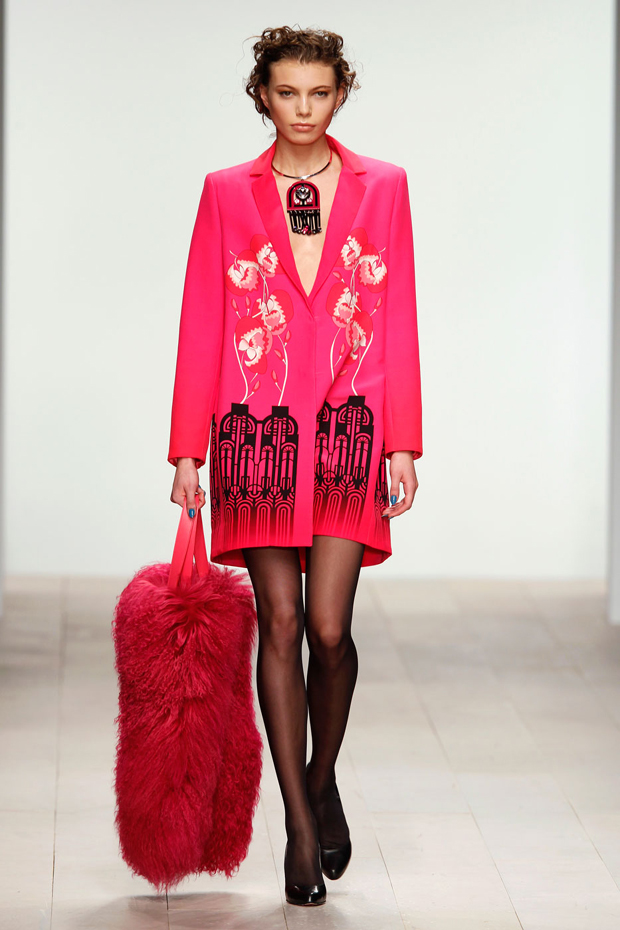Holly Fulton A/W 2012, holly fulton, london fashion week, marie claire, marie claire uk