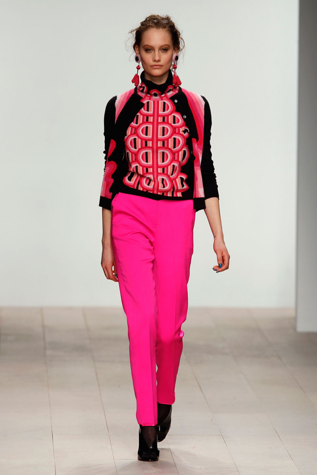 Holly Fulton A/W 2012, holly fulton, london fashion week, marie claire, marie claire uk