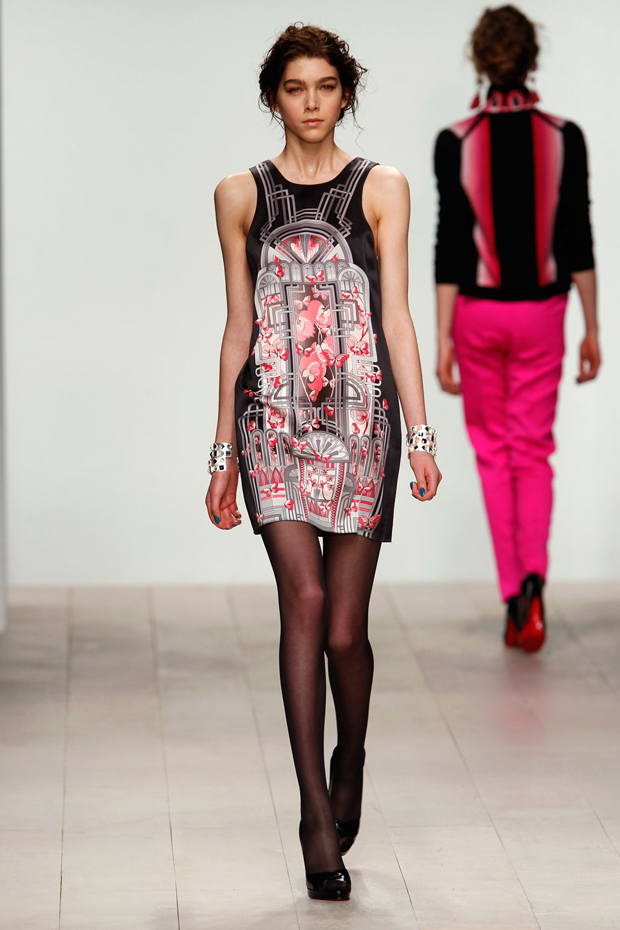 Holly Fulton A/W 2012, holly fulton, london fashion week, marie claire, marie claire uk