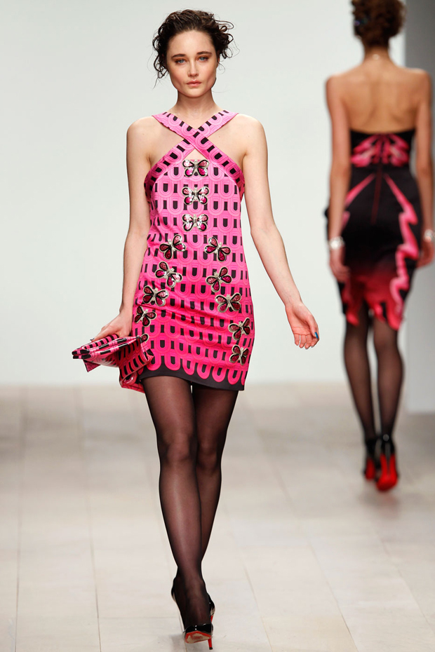 Holly Fulton A/W 2012, holly fulton, london fashion week, marie claire, marie claire uk