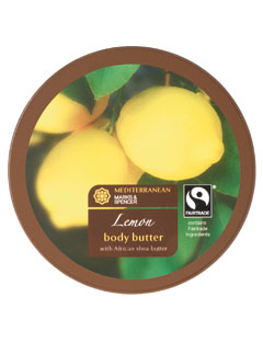 Marks & Spencer Fairtrade Lemon Body Butter - beauty buy of the day