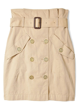 Burberry Brit buttoned skirt, &pound;265
