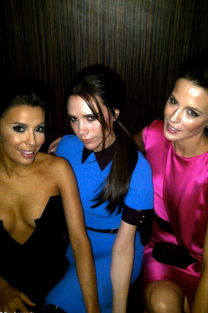 Victoria Beckham & Eva Longoria - Victoria Beckham & Eva Longoria's girls' night out - Victoria Beckham - Eva Longoria - Marie Claire - Marie Claire UK