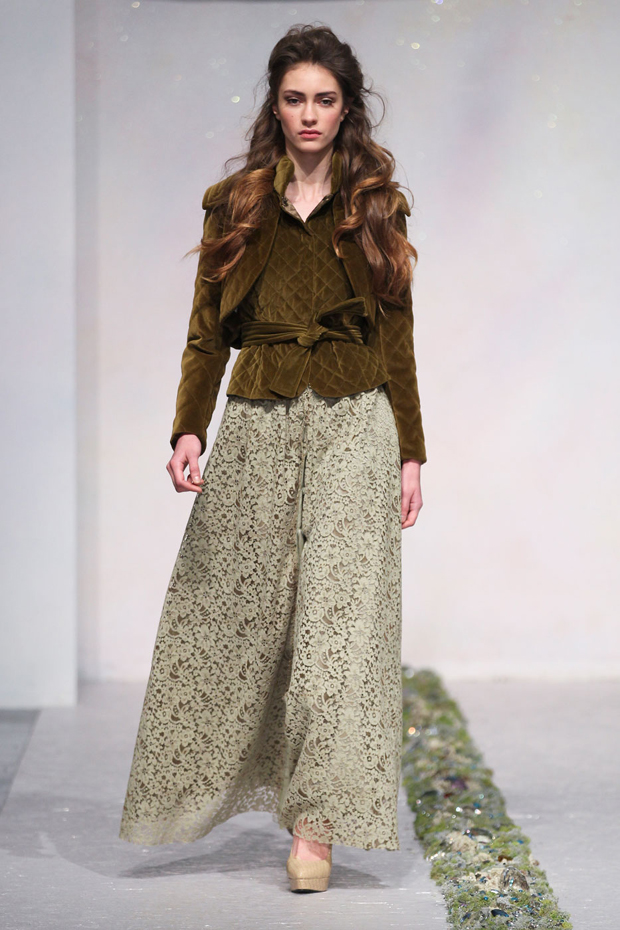 Luisa Beccaria A/W 2012, luisa beccaria, milan fashion week, marie claire, marie claire uk