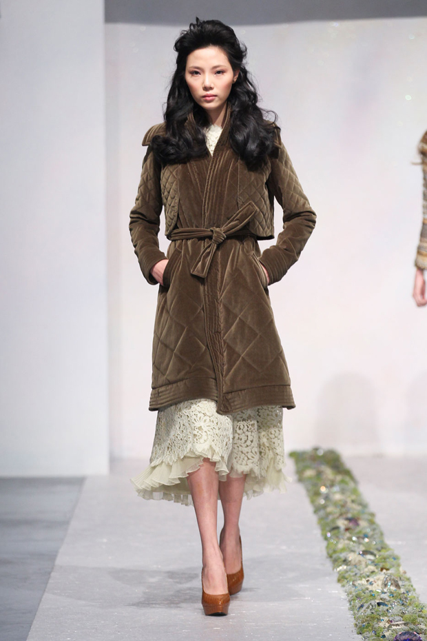 Luisa Beccaria A/W 2012, luisa beccaria, milan fashion week, marie claire, marie claire uk
