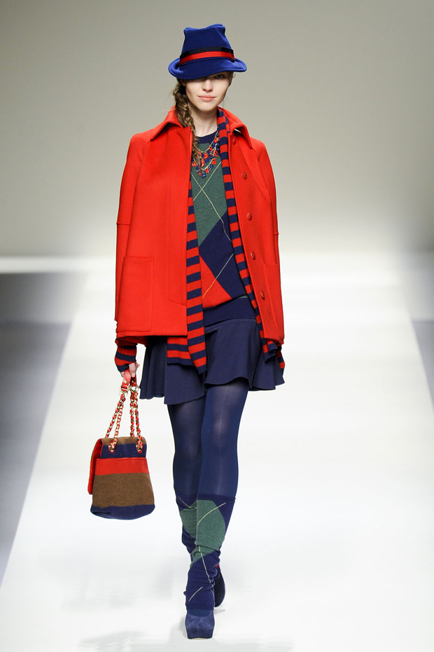 Blugirl A/W 2012, blugirl, anna molinari, milan fashion week, marie claire, marie claire uk