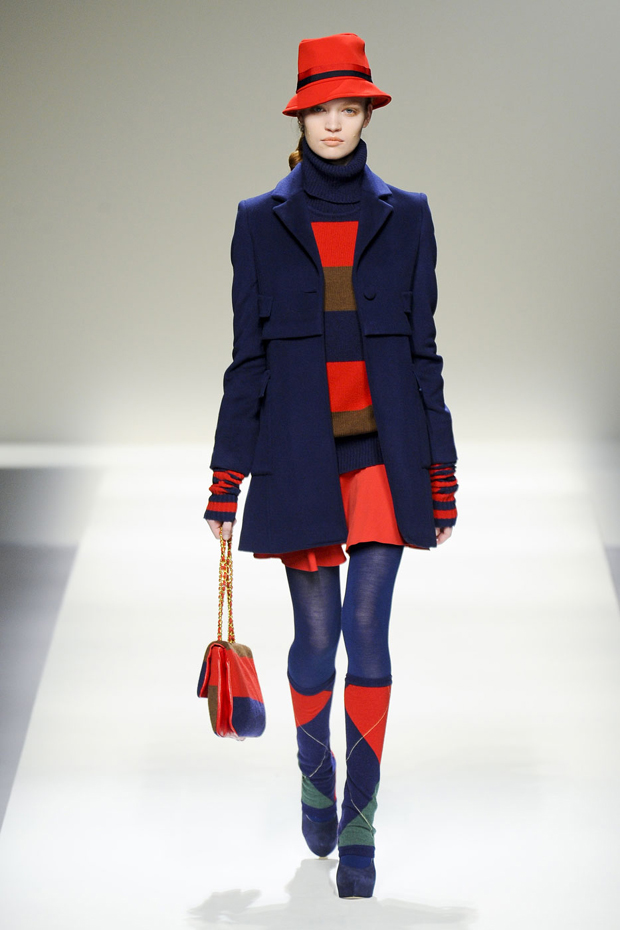 Blugirl A/W 2012, blugirl, anna molinari, milan fashion week, marie claire, marie claire uk
