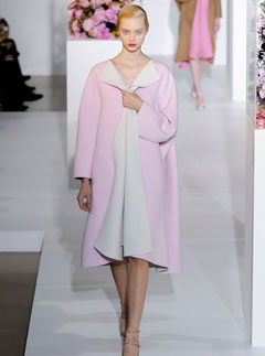 Jil Sander Armani Autumn/Winter 2012 catwalk collection at Milan Fashion Week