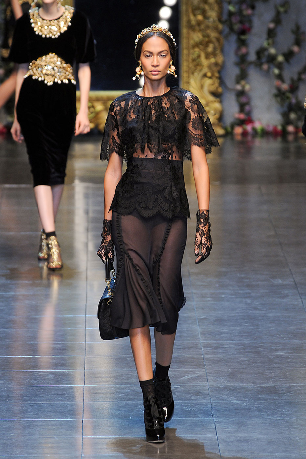 Dolce & Gabbana A/W 2012, dolce & gabbana, milan fashion week, marie claire, marie claire uk