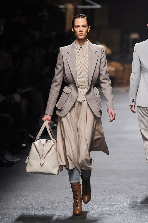 Trussardi A/W 2012, trussardi, milan fashion week, marie claire, marie claire uk