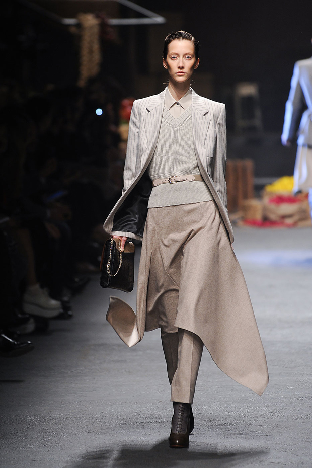 Trussardi A/W 2012, trussardi, milan fashion week, marie claire, marie claire uk