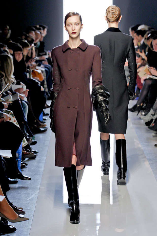 Bottega Veneta A/W 2012, bottega veneta, tomas maier, milan fashion week, marie claire, marie claire uk