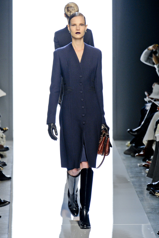 Bottega Veneta A/W 2012, bottega veneta, tomas maier, milan fashion week, marie claire, marie claire uk
