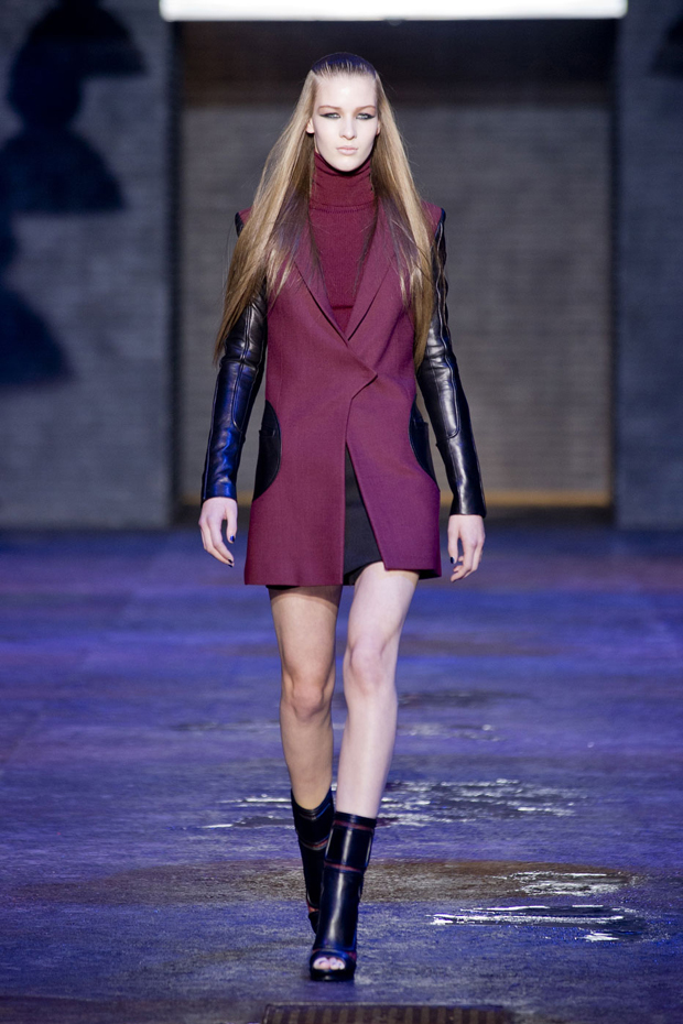 Versus A/W 2012, versus, milan fashion week, donatella versace, christopher kane, marie claire, marie claire uk