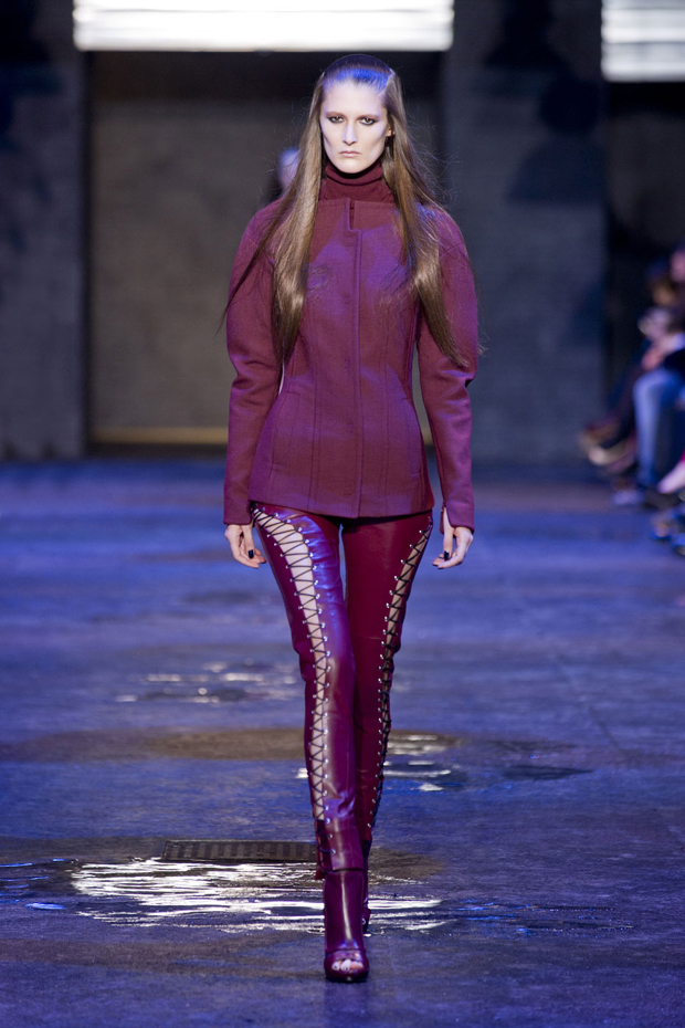 Versus A/W 2012, versus, milan fashion week, donatella versace, christopher kane, marie claire, marie claire uk