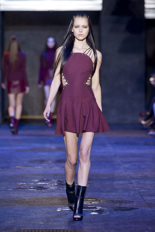 Versus A/W 2012, versus, milan fashion week, donatella versace, christopher kane, marie claire, marie claire uk