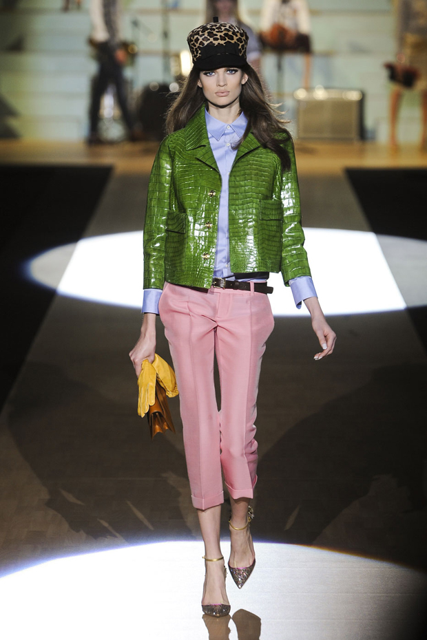 DSquared2 A/W 2012, dsquared2, dean caten, dan caten, milan fashion week, marie claire, marie claire uk