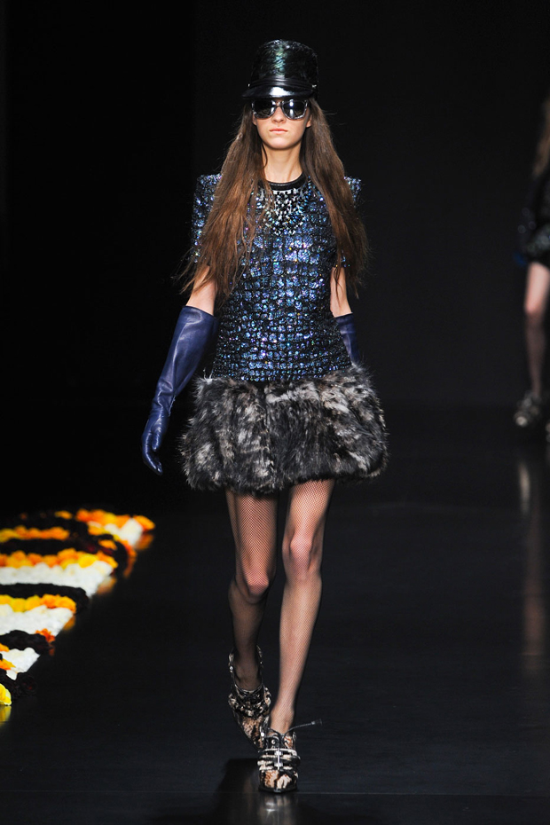 Roberto Cavalli A/W 2012, roberto cavalli, milan fashion week, marie claire, marie claire uk