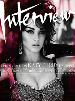 Katy Perry on cover of Interview - Marie Claire - Marie Claire UK