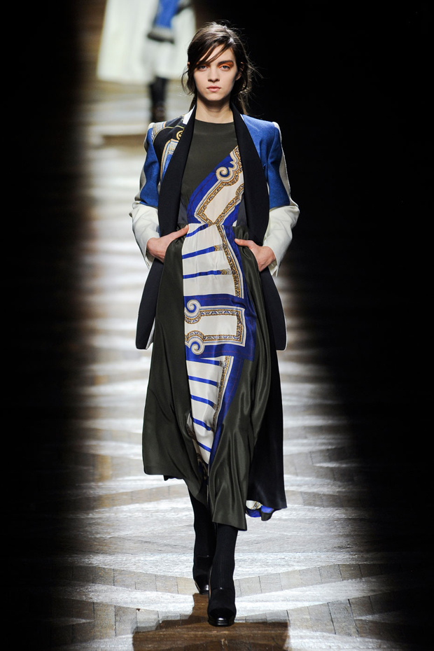 Dries Van Noten A/W 2012, dries van noten, paris fashion week, marie claire, marie claire uk