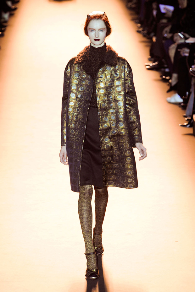rochas a/w 2012, rochas, marco zanini, paris fashion week, marie claire, marie claire uk